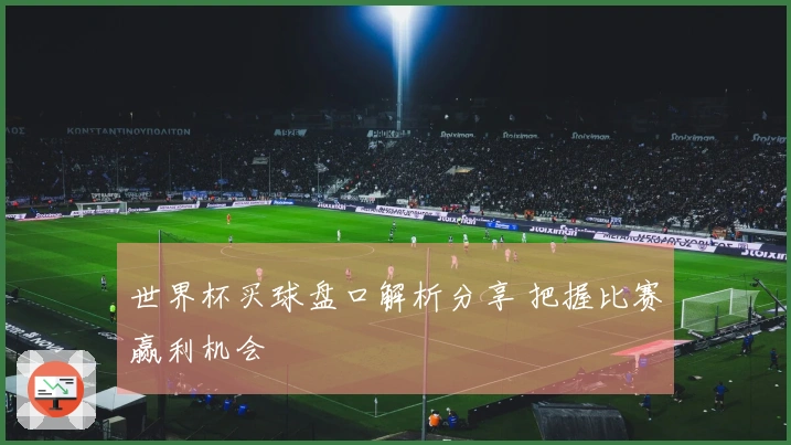 世界杯买球盘口解析分享 把握比赛赢利机会